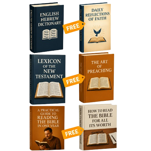 Six bonus books included free with the theology course